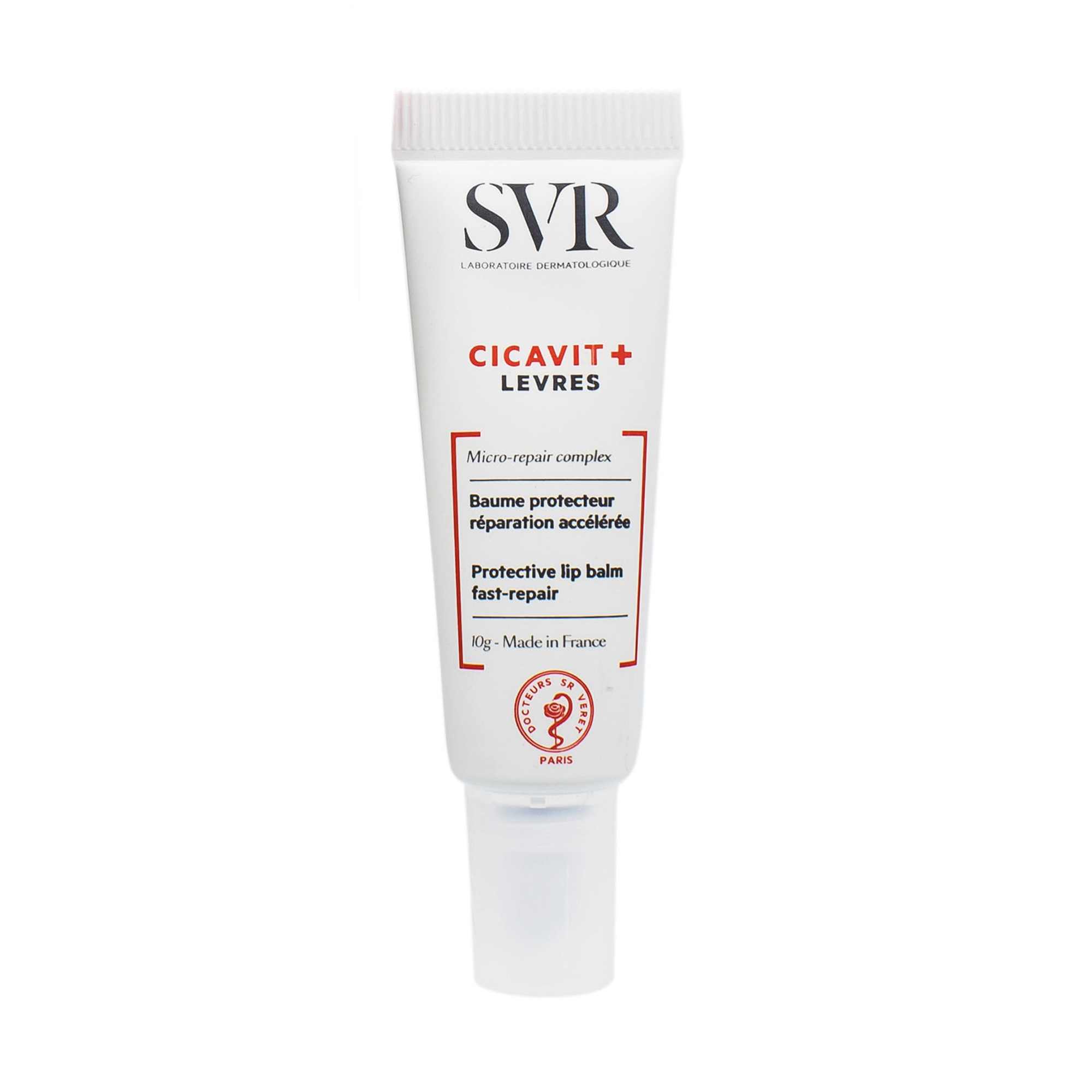Захисний бальзам для губ SVR Cicavit+ Levres Protective Lip Balm Fast-Repair, 10 г